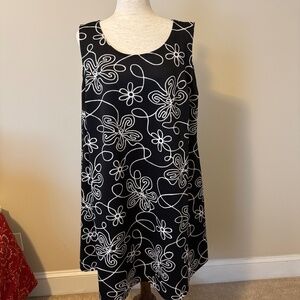 Robbie Bee Mod Style Trapeze Dress